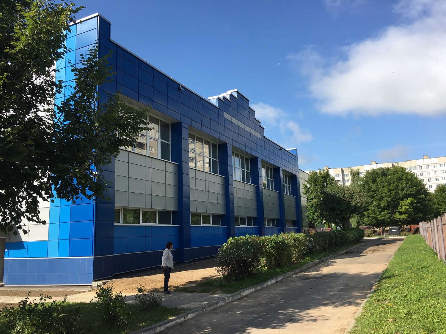 Капитальный ремонт с модернизацией здания ДЮСШ по плаванию "Нептун"